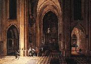 NEEFFS, Pieter the Elder Interior of a Church ag Germany oil painting reproduction